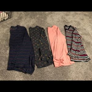 BUNDLE—girls long sleeve tees